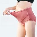 Pregnant Women's Underwear High Waist Pregnant Comfortable Breathable Abdominal Traceless U-shaped Belly Protector Women's Briefs Pit Strip Underwear for Women