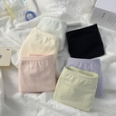 Original Solid Color Simple Cute Cartoon Women's Underwear Comfortable Breathable Underwear Cotton Crotch Bag Hip Women's Briefs