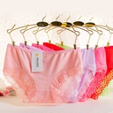 017 lace underwear modal lace briefs bamboo charcoal fiber girl underwear summer ladies underwear