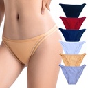 Half Hip Panties Women's Cotton Breathable Simple Girl Bikini Trimps Bikini Brief