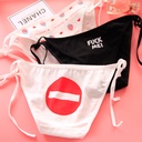 Lace-up Panties Women's Japanese Style Girl's Chubby Tone Cotton Lace-up Panties Animation Peripheral Panties Women's C008-2