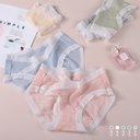 Autumn pregnant women's underwear low waist bubble cotton belly pregnant junior high school late breathable comfortable shorts large size