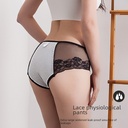 Summer Lace Menstrual Underpants Women's Mid-waist Leak-proof Waterproof Menstrual Pants 9092