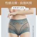 [Exclusive Lace] High Waist Lace Panties Skin-friendly Breathable Large Size Seamless Sexy Comfortable Briefs for Women