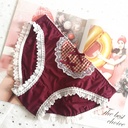 Postage summer milk silk printing girl underwear breathable women's underwear lace sexy special 1-2 yuan processing