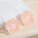 Bones Solid Silicone Breast Sticker Invisible and Traceless Ultra-thin Anti-walking Light Sticker Transparent Round Silicone Pull-up Chest Sticker