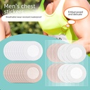 Hot Selling Men's Chest Sticker Disposable Breathable Non-woven Fabric Marathon Sports Long-distance Running Anti-wear Anti-light Invisible Breast Sticker