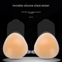 Spot triangle lift breast patch silicone invisible seamless buckle gathered on the small breast big lift breast patch