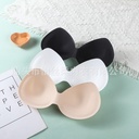 Factory direct one-piece water drop cup C- shaped bionic latex chest pad beautiful back wrapped chest underwear thickened sponge pad