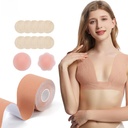 Boob Tape lifting breast patch Tape disposable small breast patch color box breathable gather upper breast patch bandage