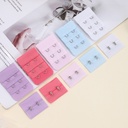 Three-row two-button matching bra buckle underwear female buckle bra accessories factory cloth hook color spot rear-row buckle