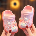 Children's slippers summer girls' cute soft bottom non-slip children's sandals children's infant baby hole shoes boys