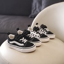 Baby Toddler Shoes Children's Canvas Shoes Men's Spring and Autumn Girls' Board Shoes Children's Shoes Kindergarten Indoor Shoes