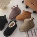 Australian fashion cool children's snow boots shopping mall with 23 winter boys and girls children big children high help