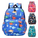Dinosaur Children's Schoolbag 3-7 Years Old Baby Kindergarten Backpack Korean 3 Digital Print Children's Bag