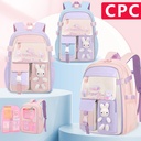 Ridge Protection Lightweight Burden Reduction School Backpack Backpack Girls Children Primary School Schoolbag