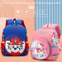 kindergarten schoolbag large capacity Children's nylon backpack furry Wangwang team Archie KT cat baby backpack