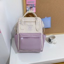 Lightweight Small Backpack Women's Backpack Small ins Style Small and Small Outgoing Waterproof Japanese Niche Shopping Bag