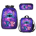 Factory Supply backpack Stilley bag cartoon lunch bag 3D pencil case nylon printed backpack