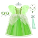 Elf dress children's performance dress tinker bell tinker bell princess dress Halloween cosplay