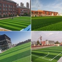 Football field artificial turf artificial plastic 5cm sand-filled particles filling simulation turf five-a-side system