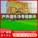 Artificial turf customized plastic lawn special artificial lawn mat enclosure artificial grass for amusement park
