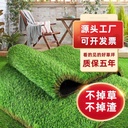 Supply artificial fake lawn outdoor football field school playground kindergarten project enclosure turf simulation lawn