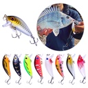 Luya Fake Bait Floating Mino Bionic Micro Fake Bait Mino Bait Sea Fishing Luya Fishing Bait 8 Color