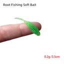 needle tail 3.5cm 0.2g root fishing Luya soft bait straight bait 10 1 pack thread maggot upped perch Mandarin fish