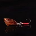 Skimming Shark | Micro-material Small Bay Head Sequin Luya Bait Metal Bait Lead Copper VIB Hard Bait White Strip Horse Mouth