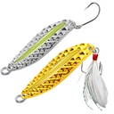 Wei He Tian Yan sequins luminous fake bait 3g5g7g long-distance Luya bait bionic fake bait perch beak bait