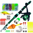 Ultra-short rod wheel set 1.8 meters children's fishing rod fishing gear set explosions TEMU