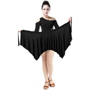 Special Latin dance waist towel adult women irregular national dance triangle towel practice lace hip towel skirt price standard