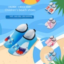 2023新款儿童沙滩鞋柔软舒适防滑减震卡通印花溯溪鞋男女童涉水鞋