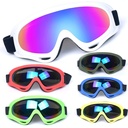 现货X400白色儿童滑雪护目镜摩托车风镜滑雪眼镜男女劳保防护眼镜