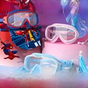 Disney children's swimming goggles swimming cap boys and girls swimming glasses waterproof anti-fog HD Professional diving goggles suit