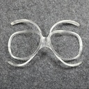 TR90滑雪镜蝴蝶夹近视框护目镜近视架通用各种款式