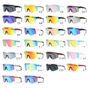 adjustment PC plating real film box men's and women's sunglasses windproof riding glasses UV protection sunglasses