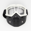 复古哈雷面罩风镜摩托车越野护目镜头盔面罩战术护目镜厂家直销