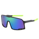 fashion outdoor sports glasses one-piece large frame sunglasses colorful reflective Mercury sunglasses riding glasses