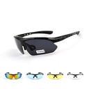 源头厂家现货供应0089骑行眼镜战术户外装备5镜片套装太阳镜摩托