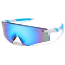 Export supply large frame frameless outdoor sports riding windproof glasses goggles colorful UV400 8 colors in total