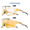 kapvoe colorful color changing riding glasses professional men's and women's outdoor sports day and night dual-use windproof goggles