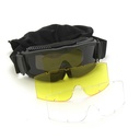 Alpha Tactical goggles military fans glasses Tactical goggles cs shooting cloth bag three lenses suit with sleeves