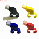 High frequency survival plastic whistle finger whistle finger ring whistle nuclear whistle for referee training