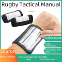 Rugby Tactical Wristband Tactical Manual Flip Manual Wrist Coach Playbook Baseball Tactical Board