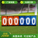 Factory sales scoreboard leather scoreboard F06 six-digit scoreboard sports fitness scoreboard