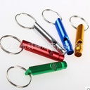 Outdoor fire aluminum alloy whistle trumpet whistle metal whistle aluminum alloy survival training whistle factory
