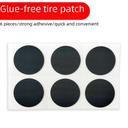 Bicycle glue-free tire patch cold patch mountain road car tire pry portable tire patch tool tire patch