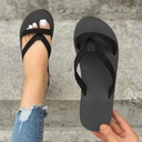 Women's flip-flops summer in stock fashion popular internet celebrity slippers flip-flops flip-flops Eastern European women